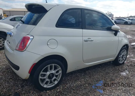 2013 Fiat 500 Pop from USA, damaged, VIN 3C3CFFAR3DT624402